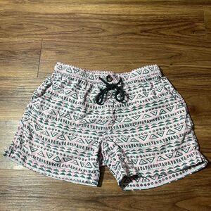 Chubbies Tropical Shorts Drawstring Stretch Multicolor Men's Size Medium